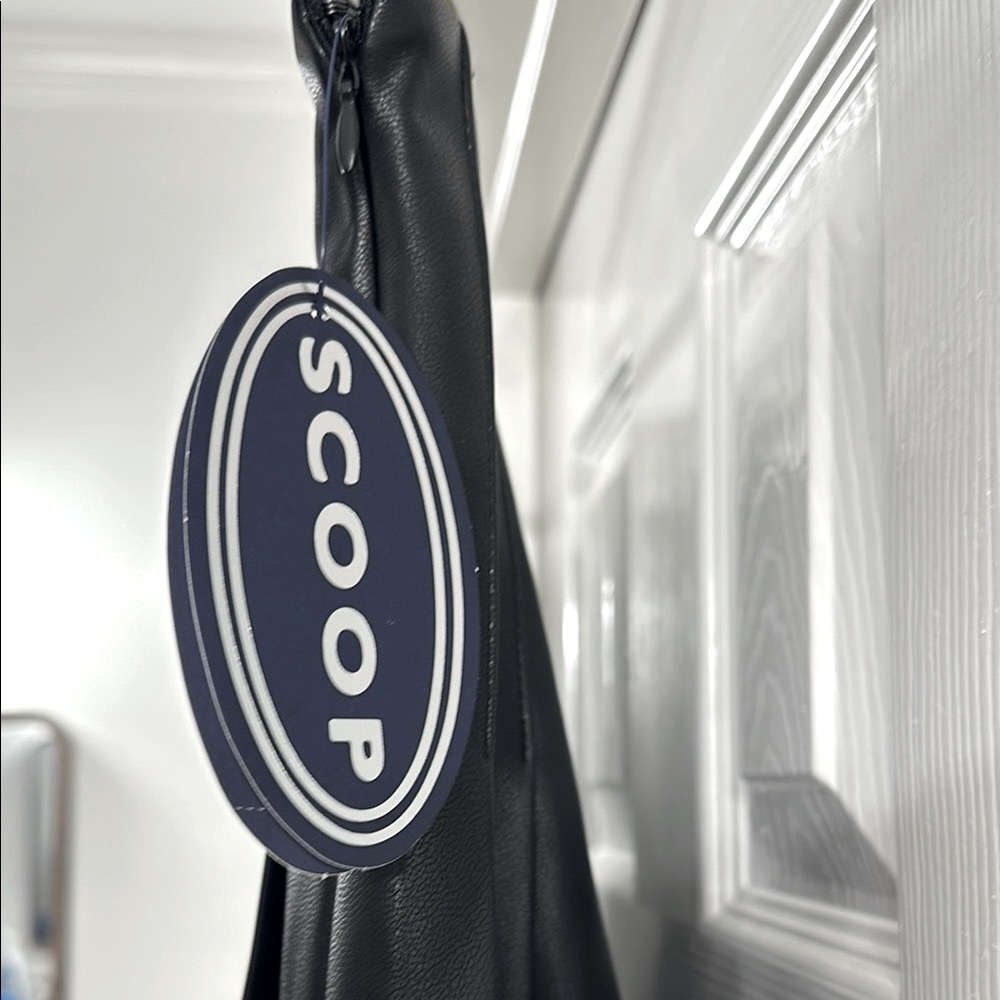 Faux Leather Pleated Skirt - Picture 5 of 8